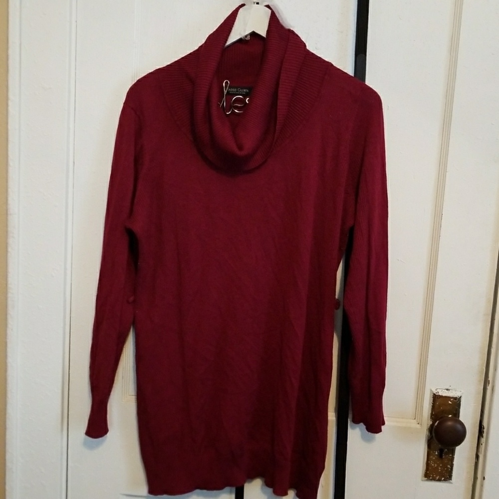 Long sleeve sweater dress